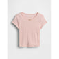Toddler & Pointelle Rib T-Shirt