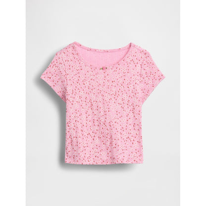 Toddler & Pointelle Rib T-Shirt