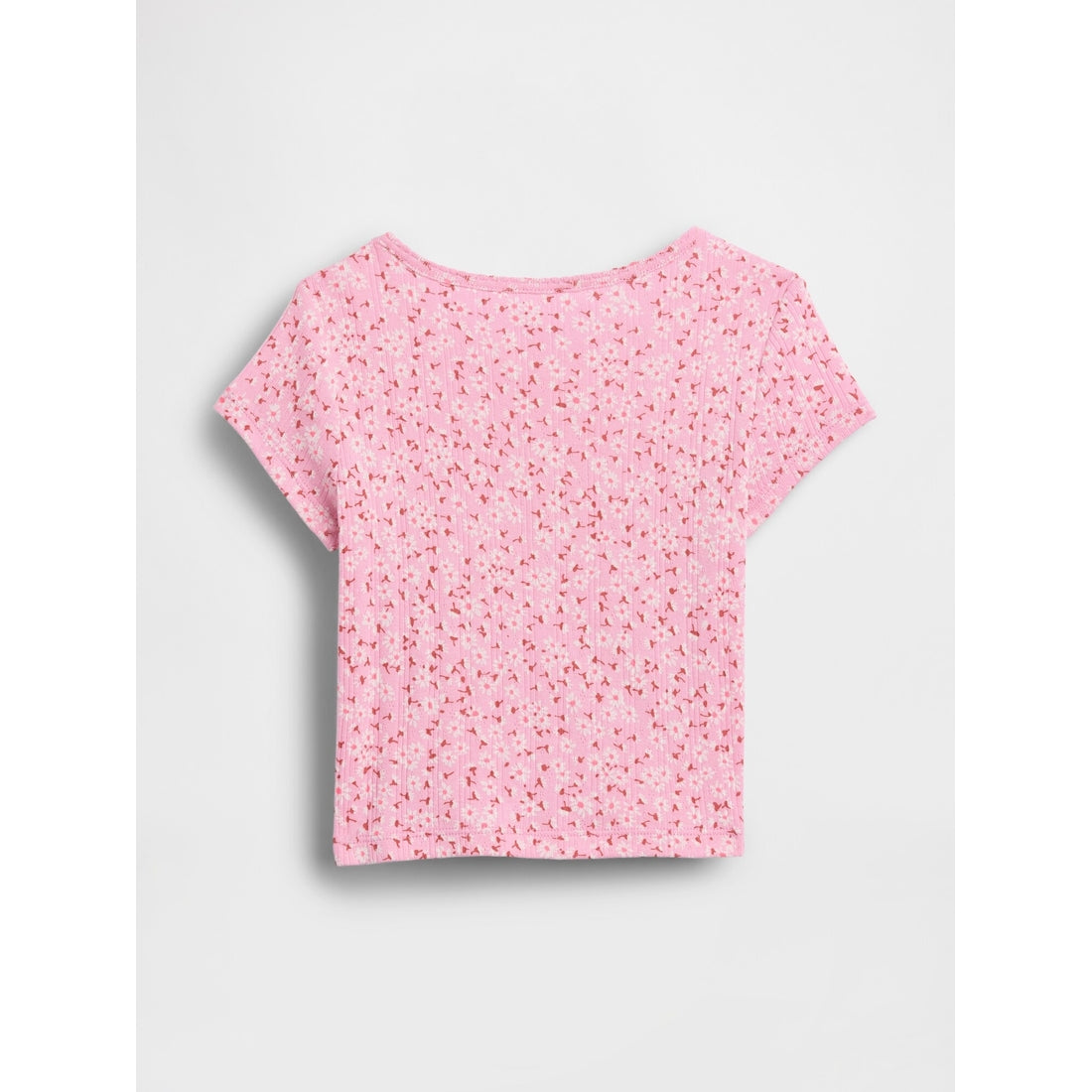 Toddler & Pointelle Rib T-Shirt