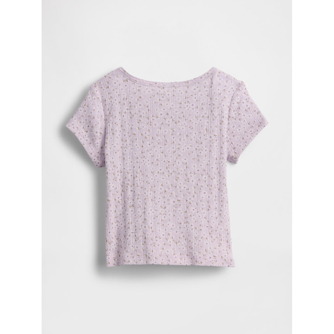 Toddler & Pointelle Rib T-Shirt