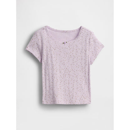 Toddler & Pointelle Rib T-Shirt