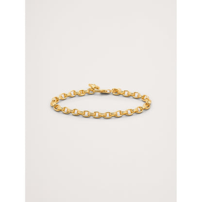 Women's Mini Double Oval Link Chain Bracelet