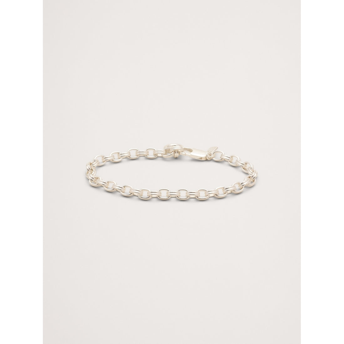 Women's Mini Double Oval Link Chain Bracelet