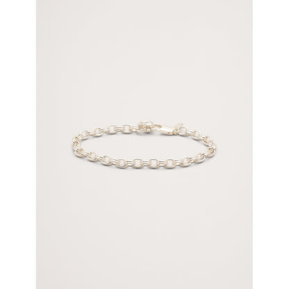 Women's Mini Double Oval Link Chain Bracelet