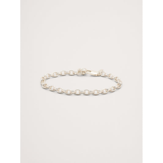 Women's Mini Double Oval Link Chain Bracelet