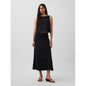 Women's Linen-Blend Maxi Slip Skirt