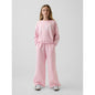 Girls' Cotton Gauze Wide-Leg Pants
