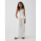 Girls' Cotton Gauze Wide-Leg Pants