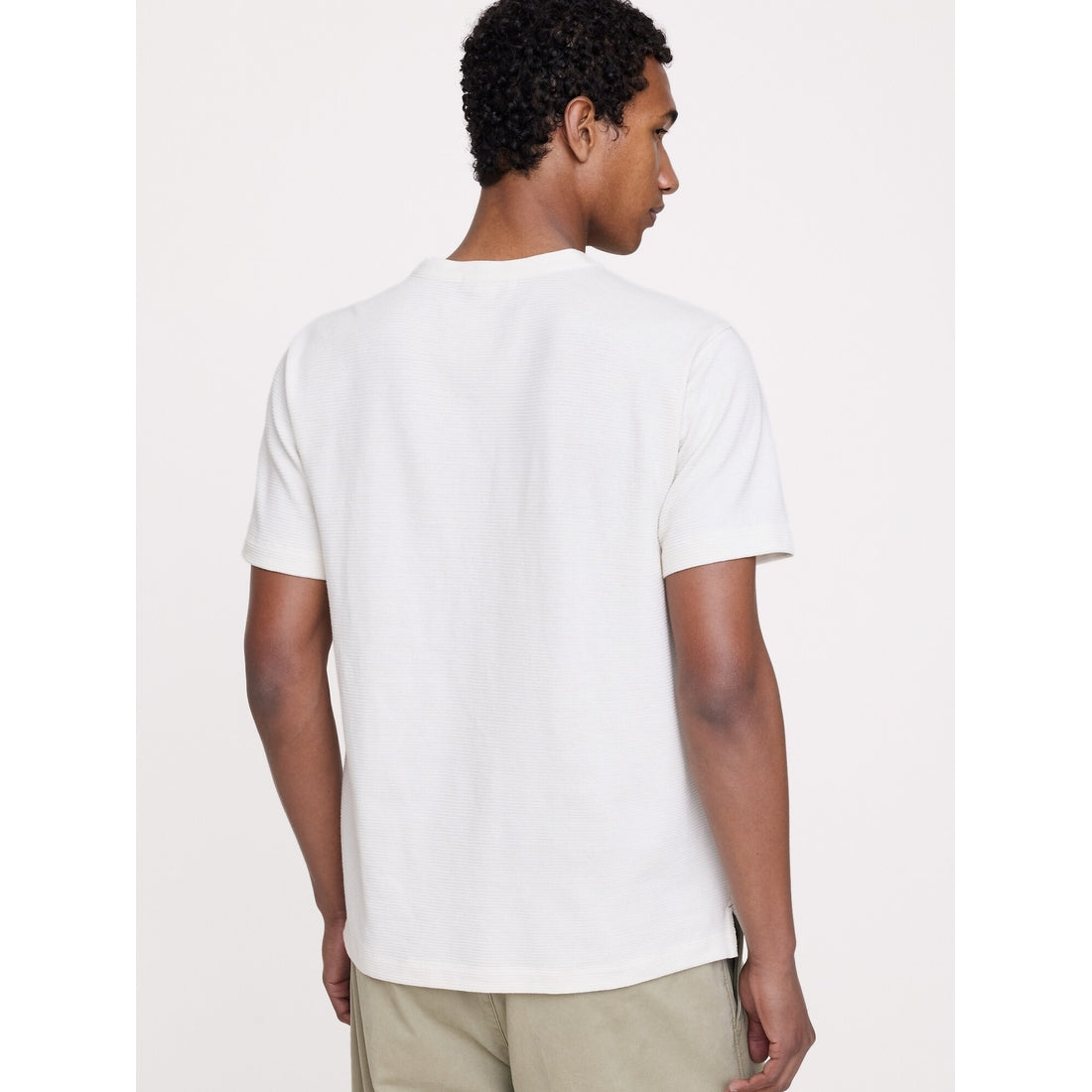 Men's Mesh Henley T-Shirt