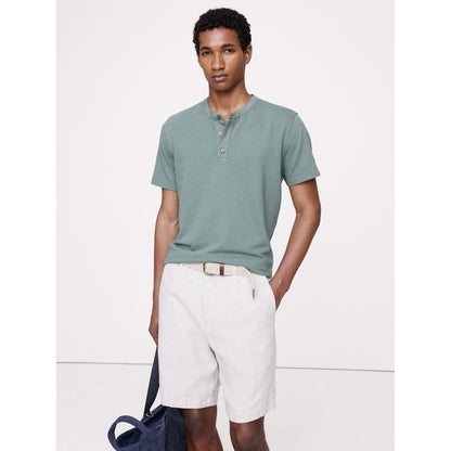 Men's Mesh Henley T-Shirt