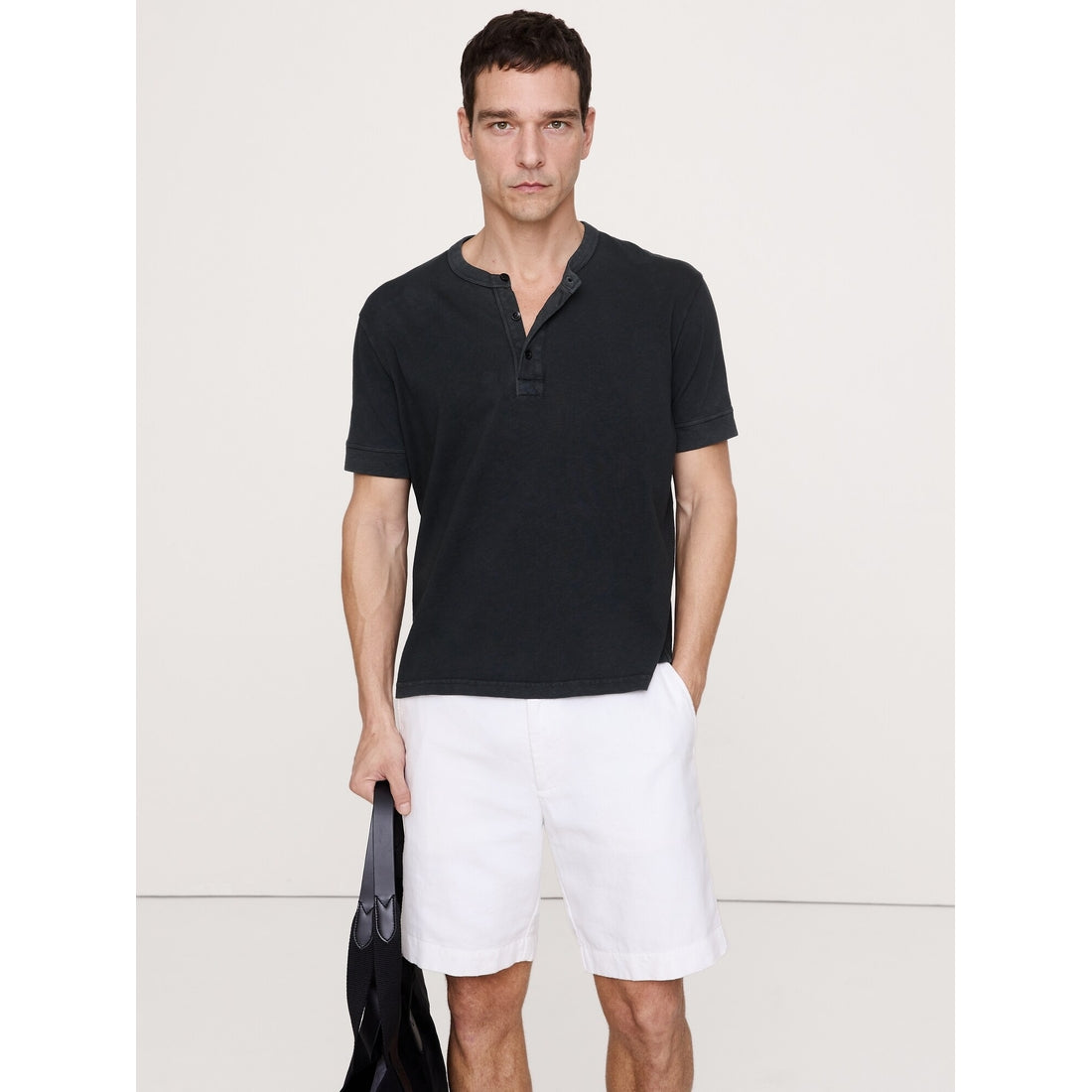 Men's Heirloom Cotton Slub Henley T-Shirt