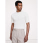 Men's Ribbed Stretch-Cotton Crew-Neck T-Shirt