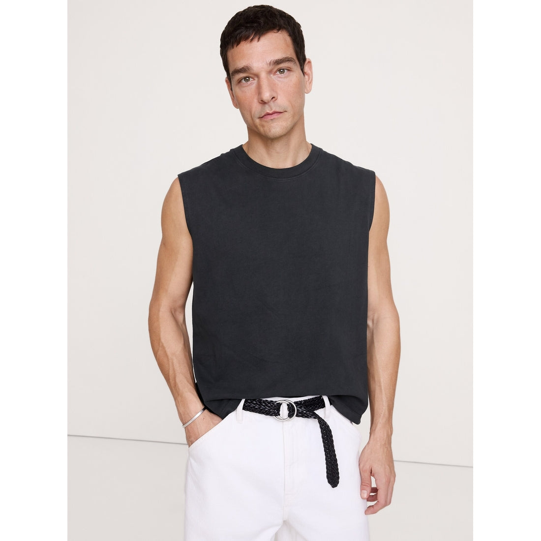 Men's Sueded Cotton Tank