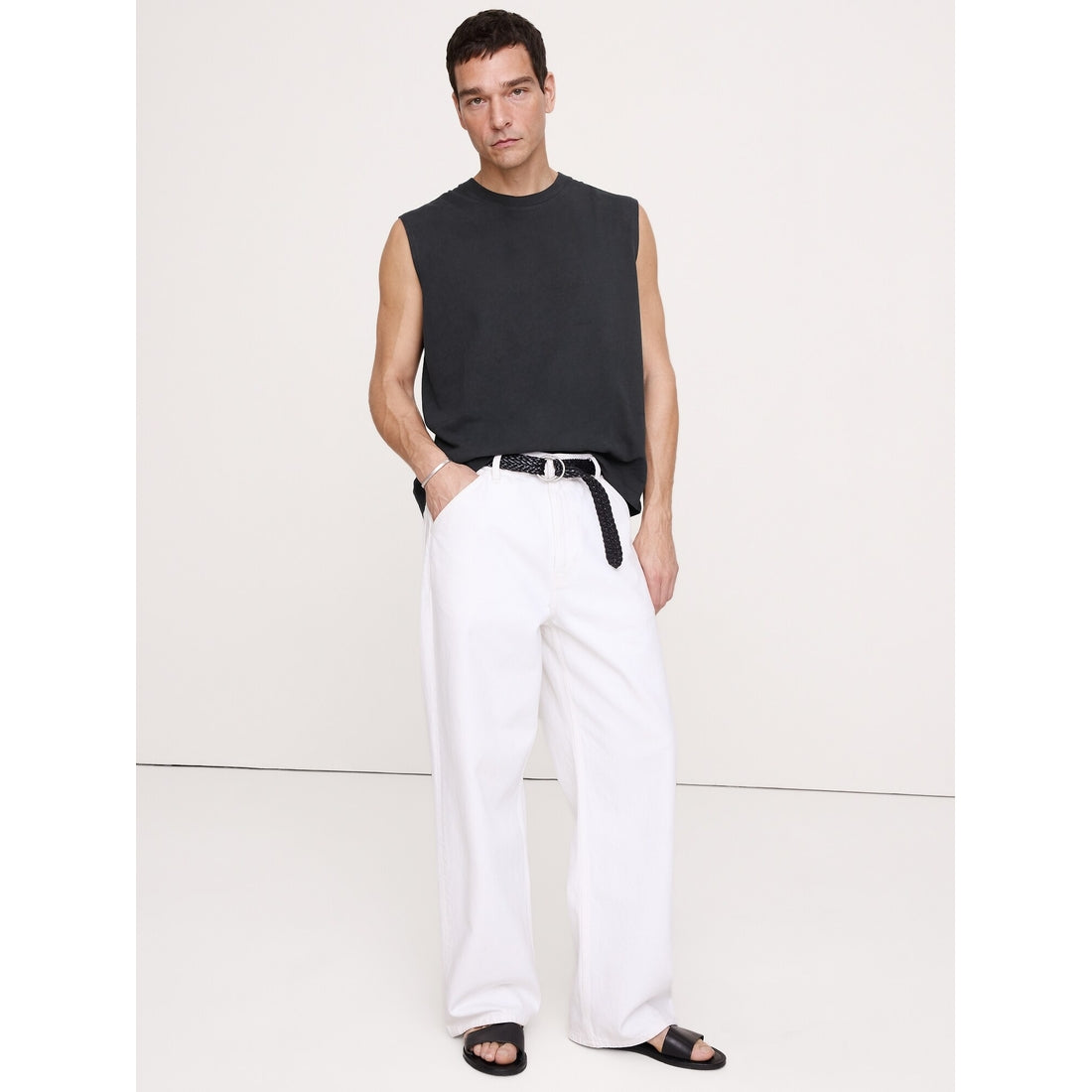 Men's Sueded Cotton Tank