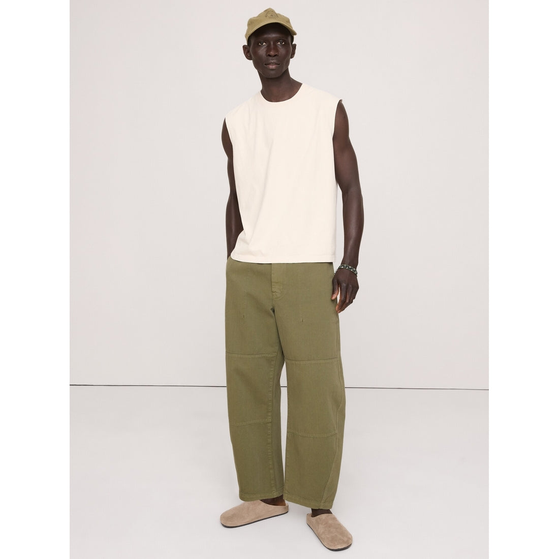 Men's Sueded Cotton Tank