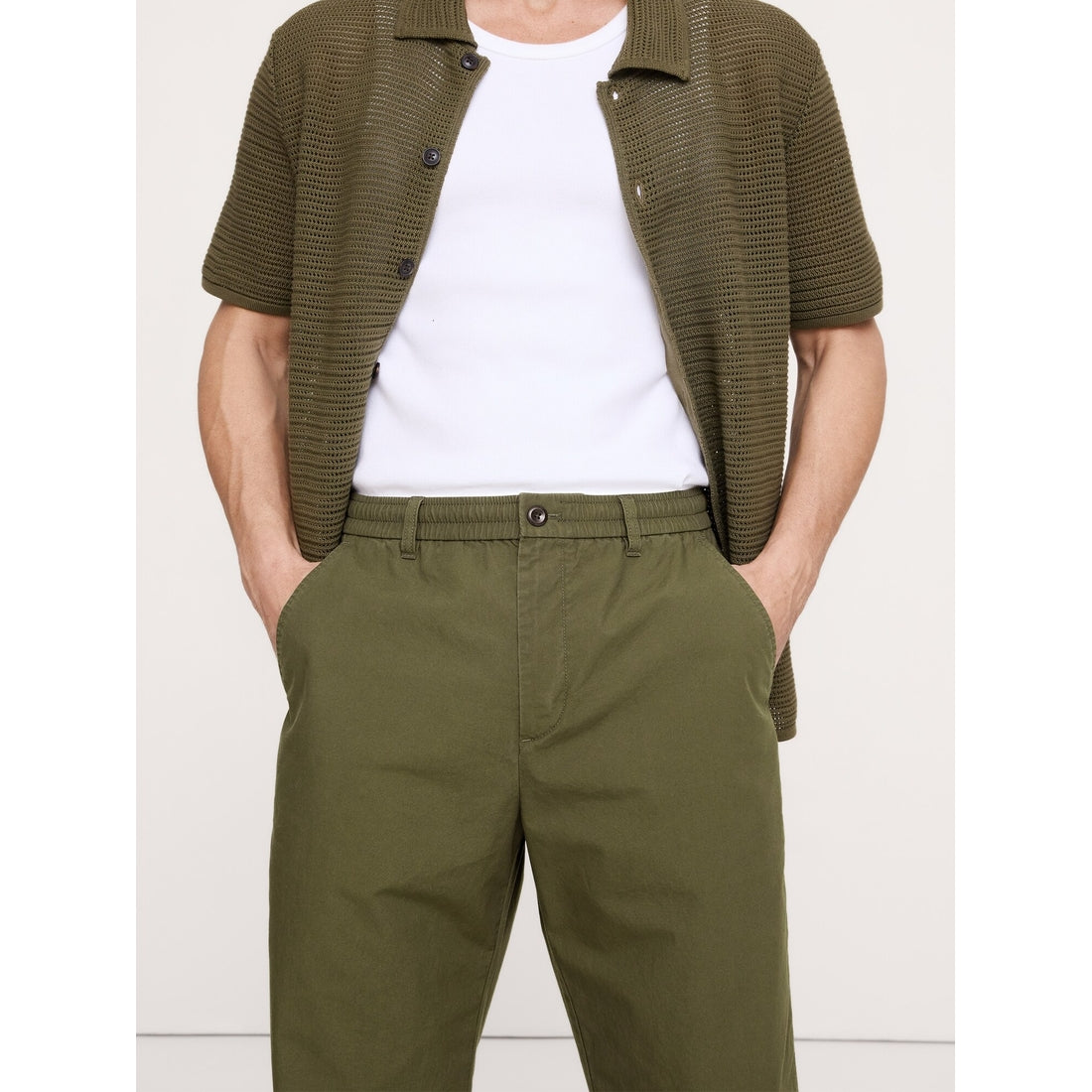 Men's The Weekender Relaxed Pull-On Pant In Cotton