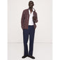 Men's Straight Linen Pull-On Dress Pant