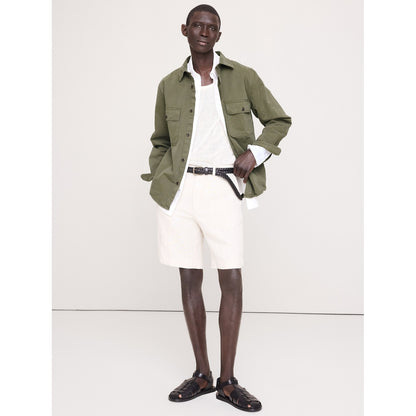 Men's Cotton Twill Overshirt