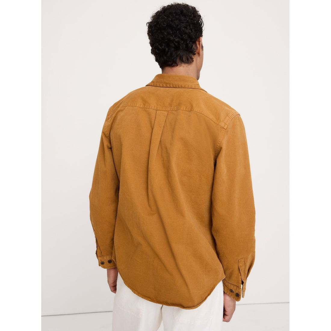Men's Cotton Twill Overshirt