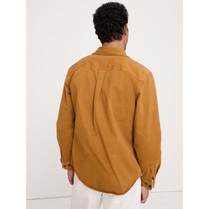 Men's Cotton Twill Overshirt