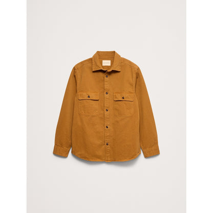 Men's Cotton Twill Overshirt