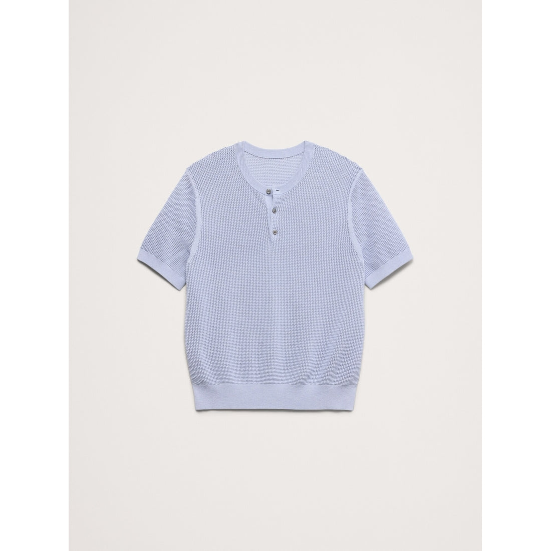 Men's Cotton-Silk Henley T-Shirt