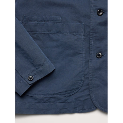Men's Italian Linen-Cotton Shirt Jacket