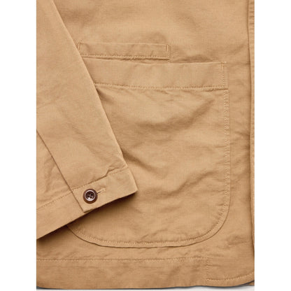 Men's Italian Linen-Cotton Shirt Jacket