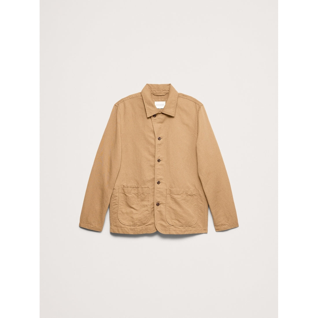 Men's Italian Linen-Cotton Shirt Jacket