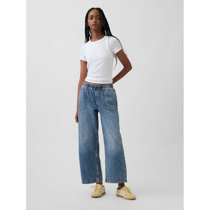 Women's Low Rise '90S Loose Easy Crop Jeans