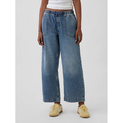 Women's Low Rise '90S Loose Easy Crop Jeans