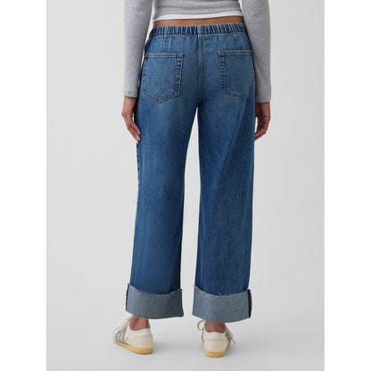 Women's Low Rise '90S Loose Easy Crop Jeans