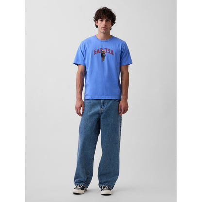 Men's Relaxed Branan Bear Logo T-Shirt