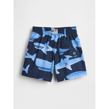 Toddler & Seersucker Swim Trunks