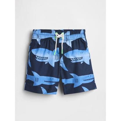 Toddler & Seersucker Swim Trunks