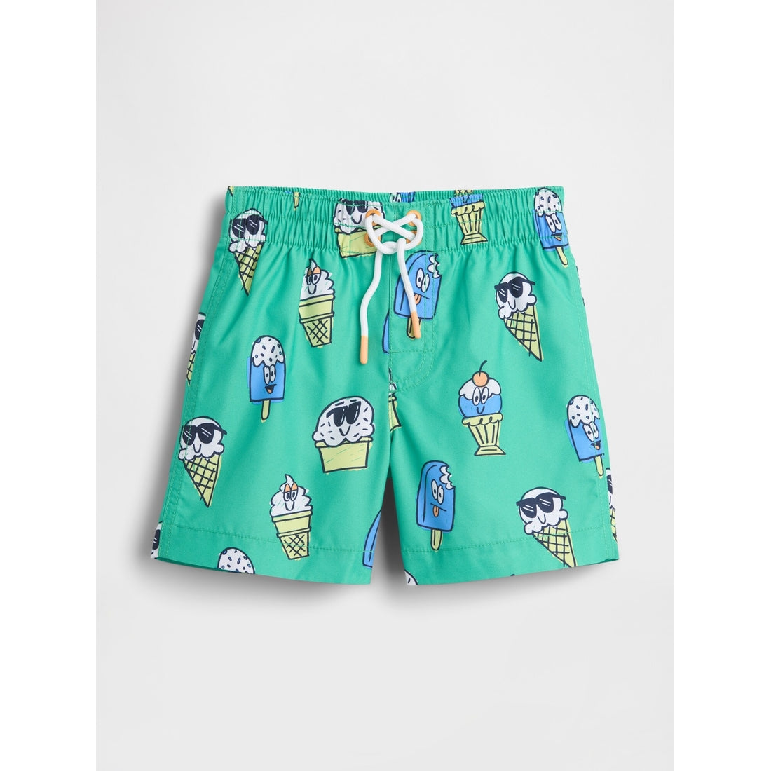 Toddler & Seersucker Swim Trunks