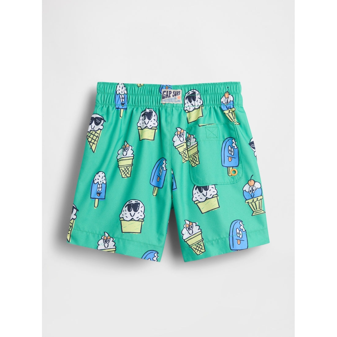 Toddler & Seersucker Swim Trunks