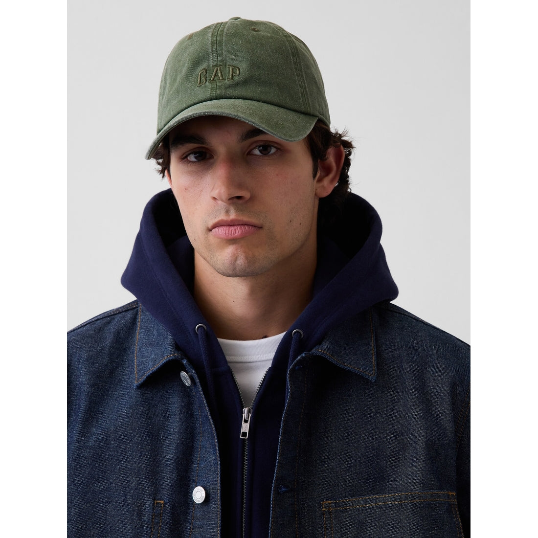 Men's Washed Logo Baseball Hat
