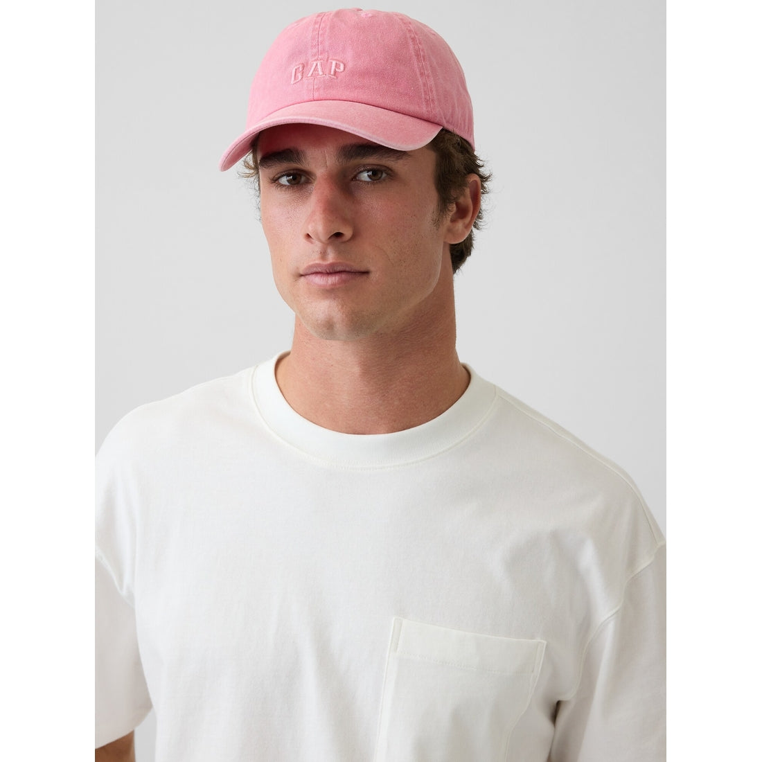 Men's Washed Logo Baseball Hat