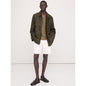 Men's Linen Canvas Utility Jacket