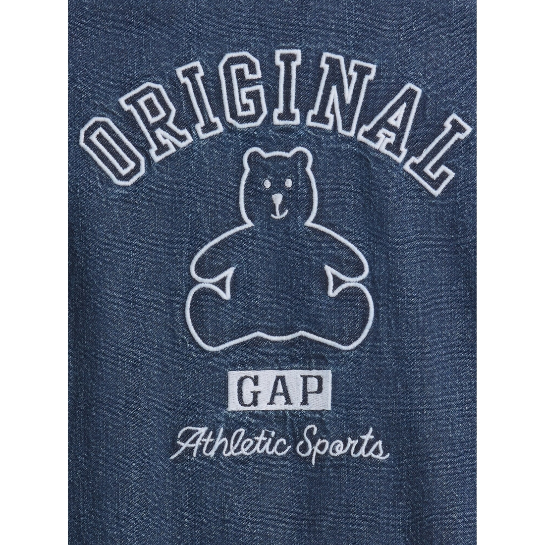 Baby Gingham Denim Colorblock Shorty One-Piece