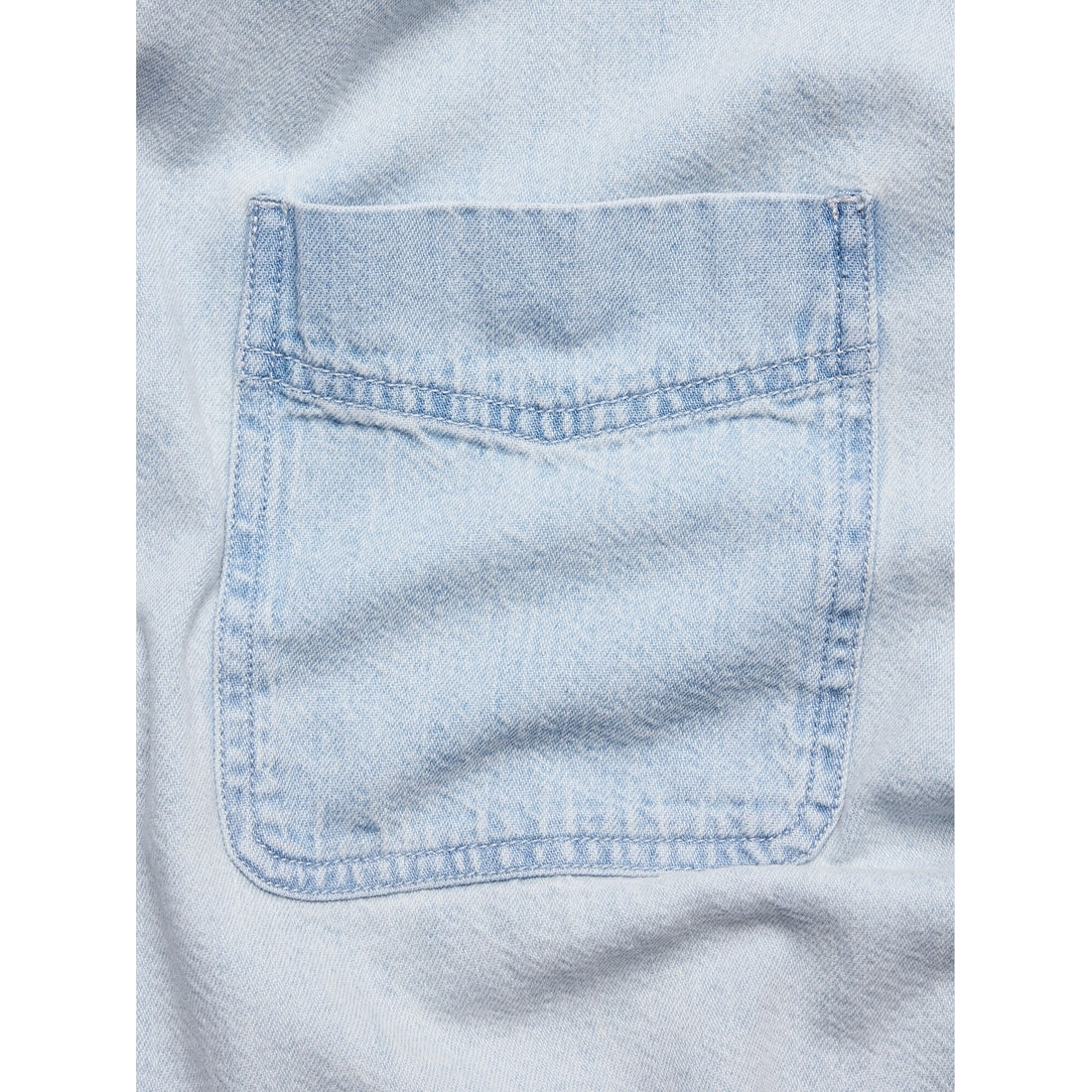 Men's Relaxed-Fit Denim Shirt