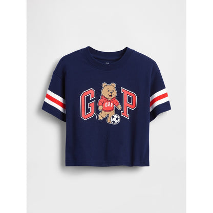 Toddler & Oversized Brannan Bear Varsity Graphic Logo T-Shirt