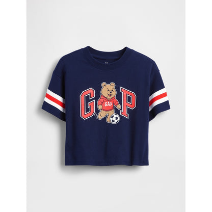 Toddler & Oversized Brannan Bear Varsity Graphic Logo T-Shirt