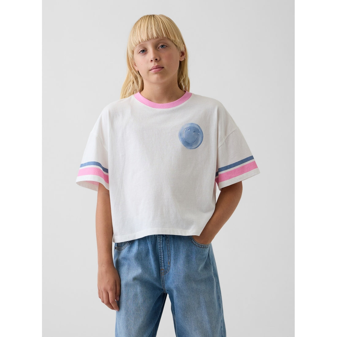 Girls' Oversized Boxy T-Shirt