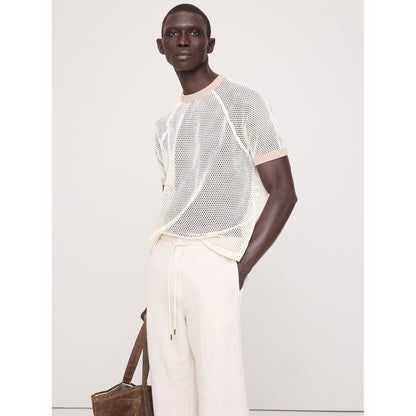 Men's Cotton Mesh T-Shirt