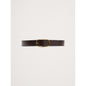 Women's Leather Oval-Buckle Belt