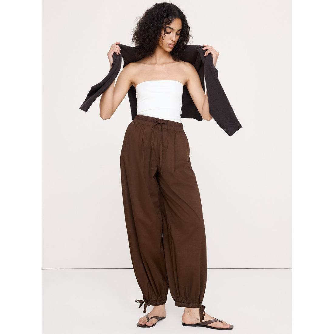 Women's Lightweight Cotton Balloon Pant
