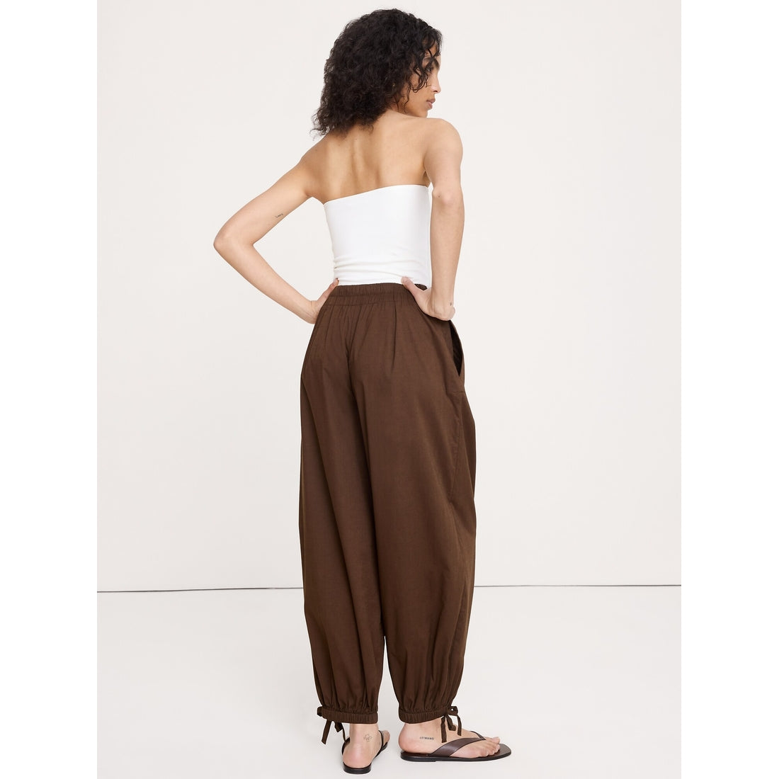 Women's Lightweight Cotton Balloon Pant