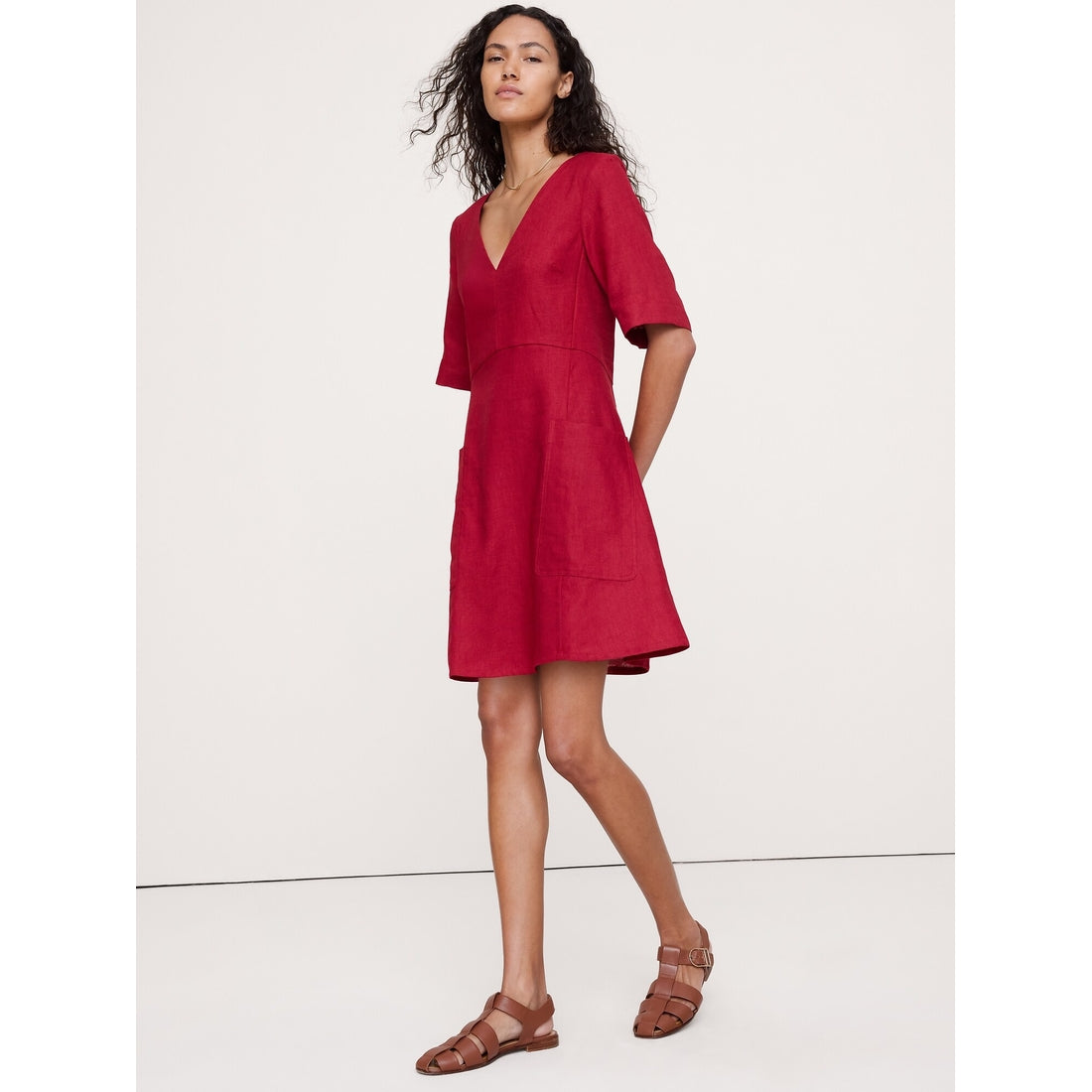 Women's Pocket Mini Dress